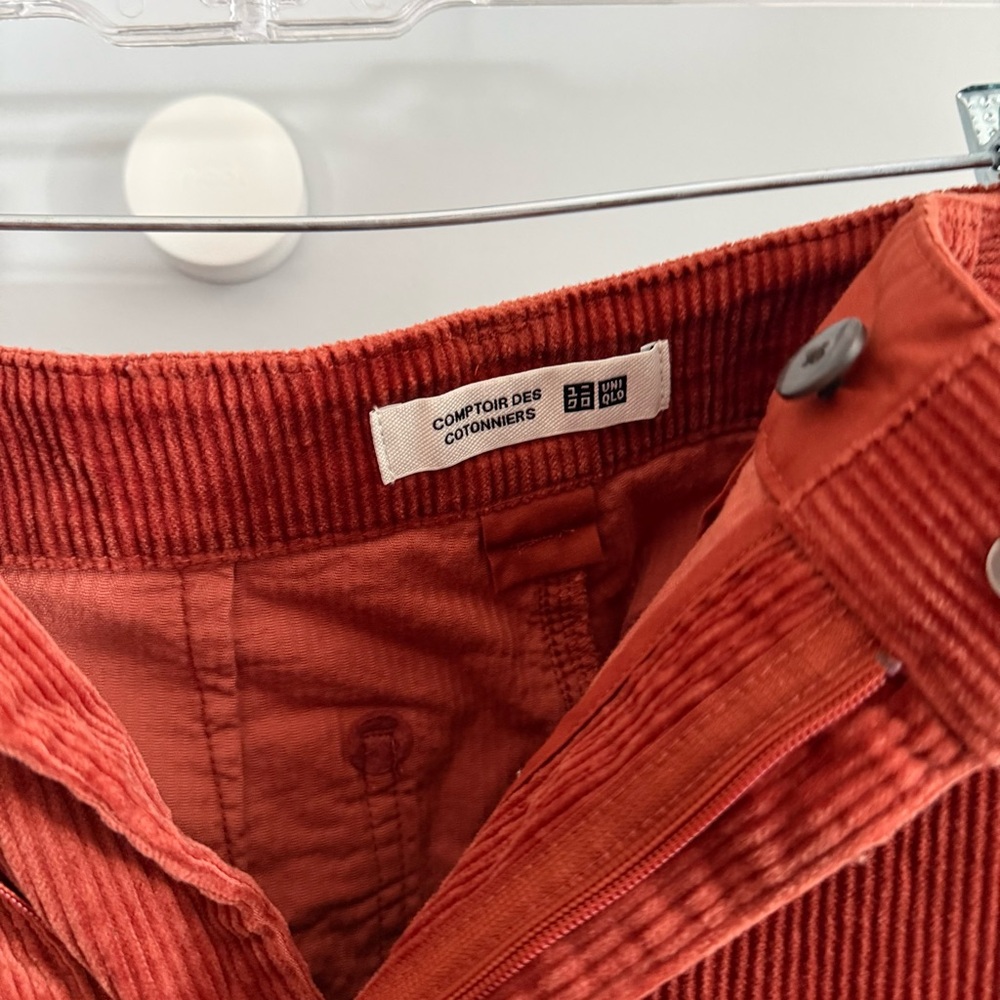 WIDE-LENGTH CORDUROY TROUSERS - Picture 3 of 8